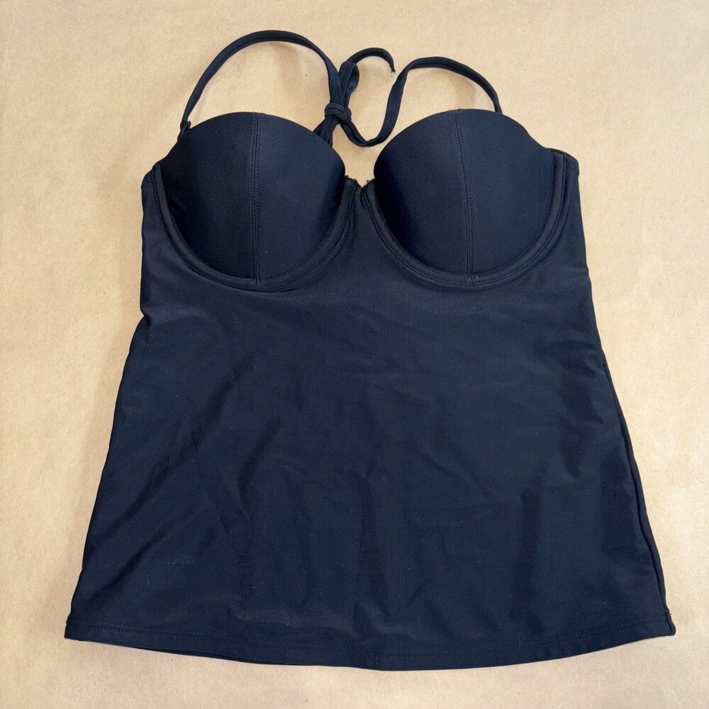 Women’s Old Navy Black Tankini Top Size Small